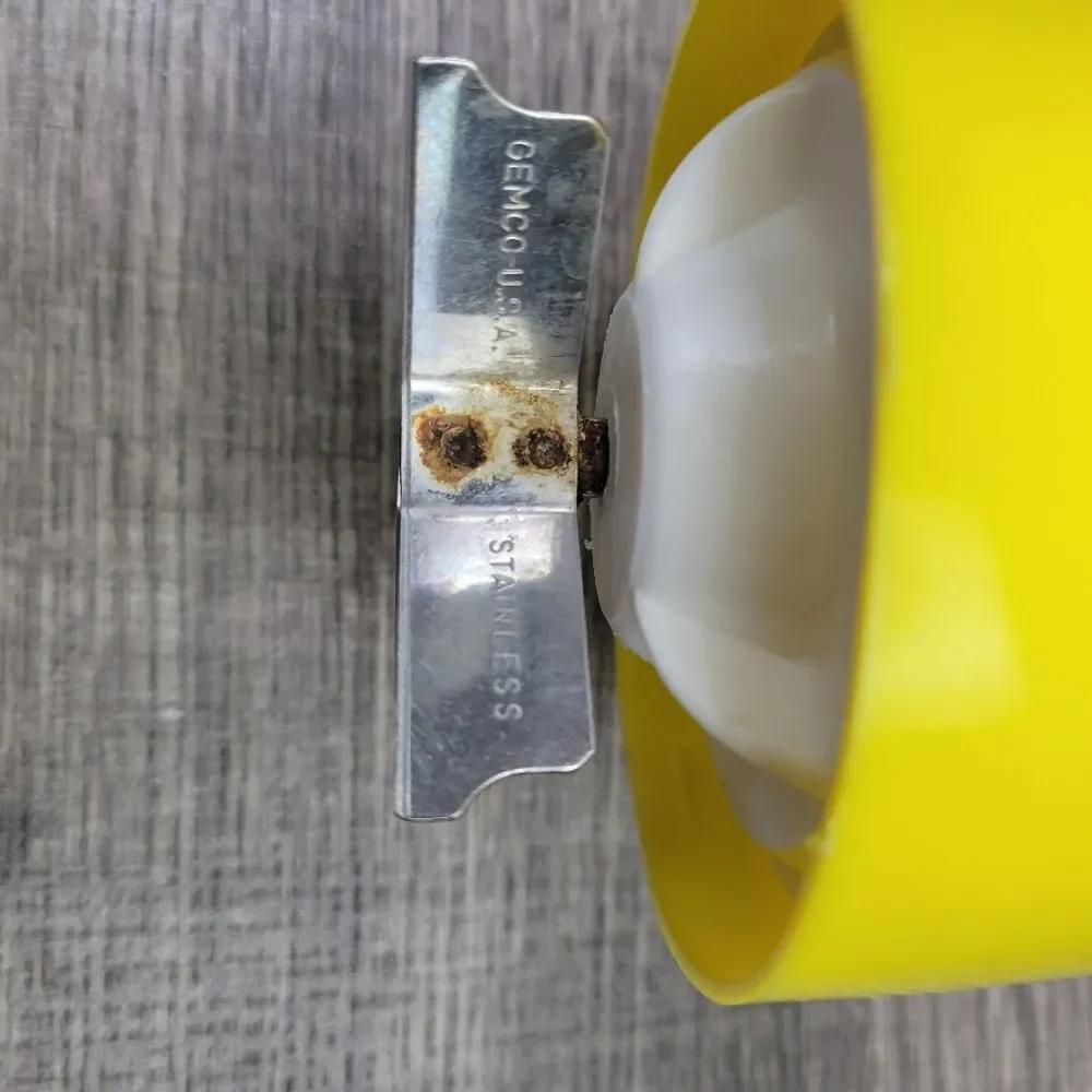 Gemco Yellow‎ Lid Manual Food Chopper
